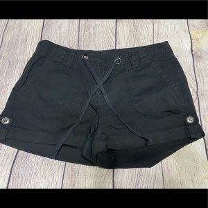 Loft Size 4 Black Drawstring Shorts
